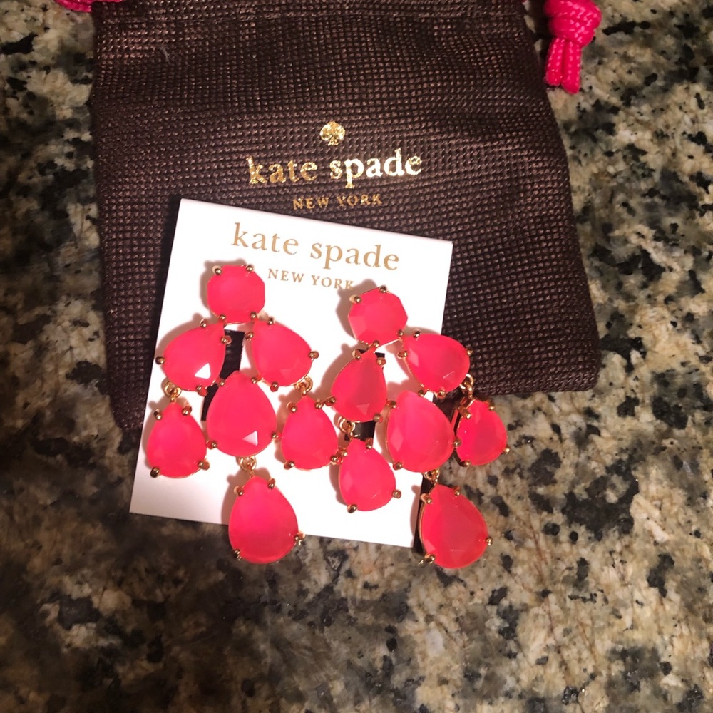 Kate Spade chandelier earrings